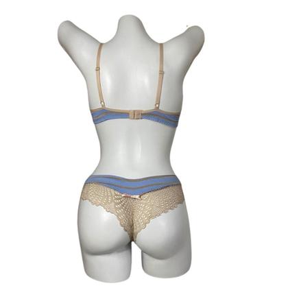 Imagem de Conjunto Paquera De Malha Modal Sutiã Com Bojo Calcinha Fio Dental