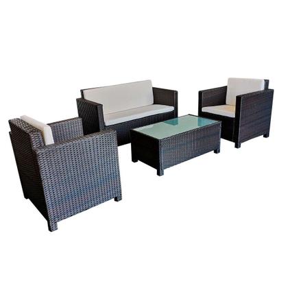 Conjunto para Área Externa Selina Marrom - Mobly Imagem de Conjunto para Área Externa Selina Marrom