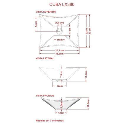 Imagem de Conjunto para Banheiro Bancada com Cuba L38 Folha, Prateleira e Espelheira City 806 Snow