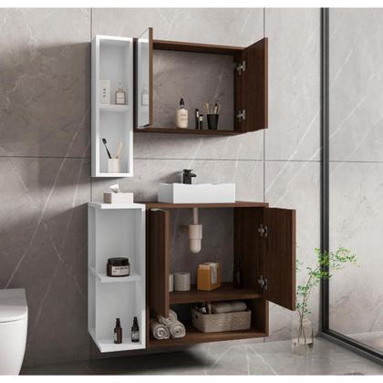 Imagem de Conjunto para Banheiro com Cuba 4 Portas Ibiza Bechara