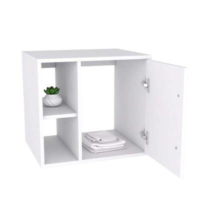 Conjunto para Banheiro Gabinete com Cuba Redonda R30 e Espelheira Soft 500 Branco - Mobly Imagem de Conjunto para Banheiro Gabinete com Cuba Redonda R30 e Espelheira Soft 500 Branco