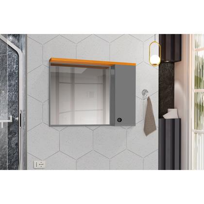 Imagem de Conjunto Para Banheiro Gabinete Suspenso com Cuba Madri - Rede Móveis