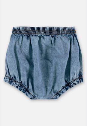 Imagem de Conjunto para Bebê Menina com Bata e Calcinha Jeans Up Baby