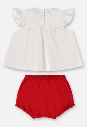 Imagem de Conjunto para Bebê Menina com Bata e Calcinha Up Baby