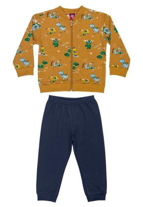 Imagem de Conjunto para Bebê Menino com Jaqueta e Calça de Moletom Bee Loop