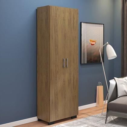 Imagem de Conjunto para Escritório 4 Peças com Escrivaninha Gávea 1 Gaveteiro e 2 Armários Espresso Móveis