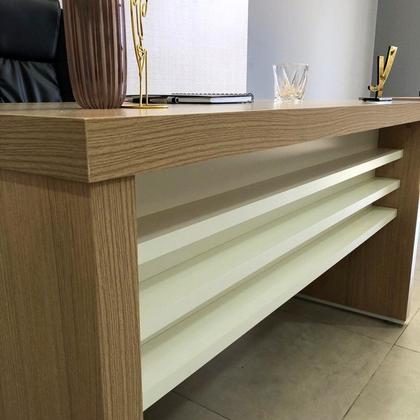 Imagem de Conjunto para Escritório com 2 Mesas Tamburato 1400