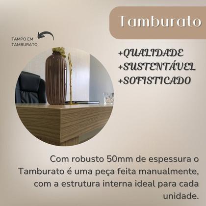 Imagem de Conjunto para Escritório com 4 Mesas Tamburato 1400