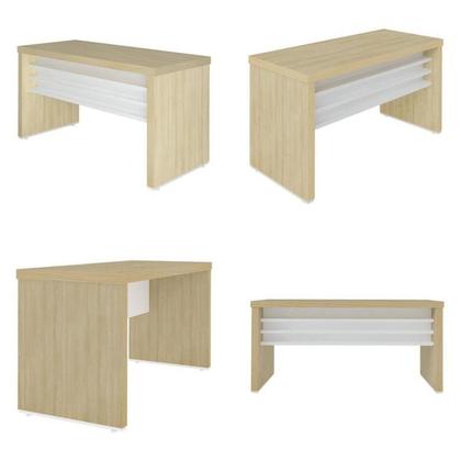 Imagem de Conjunto para Escritório com 4 Mesas Tamburato 1400