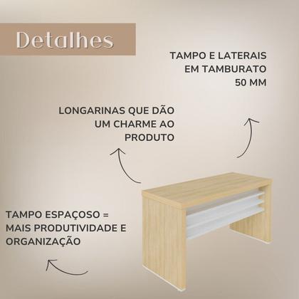 Imagem de Conjunto para Escritório com 4 Mesas Tamburato 1400