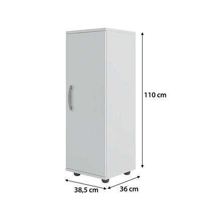 Imagem de Conjunto Para Escritório com uma escrivaninha e um armário organizador