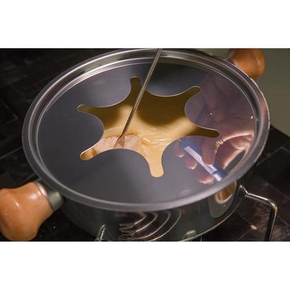 Imagem de Conjunto Para Fondue Antiaderente Pequeno 10 Peças Inox Wincy