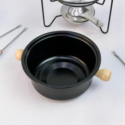 Imagem de Conjunto para fondue esmaltado com 10 peças de aço