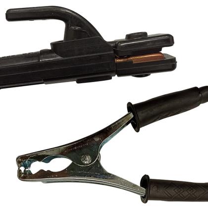 Imagem de Conjunto para Inversora de Solda 13mm Porta Eletrodo/garra Negativa - Noll