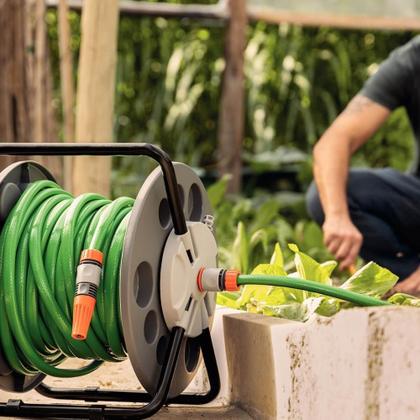 Imagem de Conjunto Para Irrigação Tramontina 9 Peças Com Mangueira De 20m 78594600