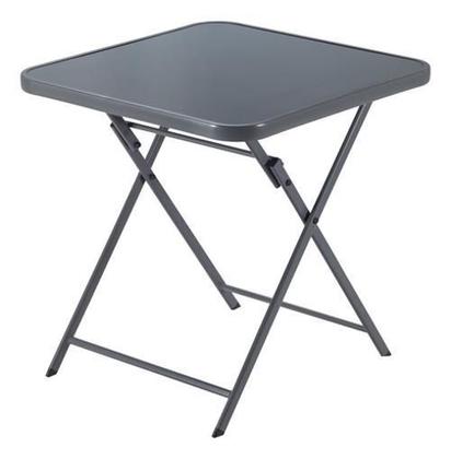 Imagem de Conjunto Para Jardim 3 Pecas Em Aco Cinza Escuro Emys