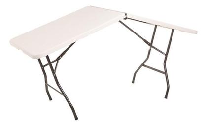 Imagem de Conjunto Para Jardim 6 Lugares Em Aco Branco Com Bancos