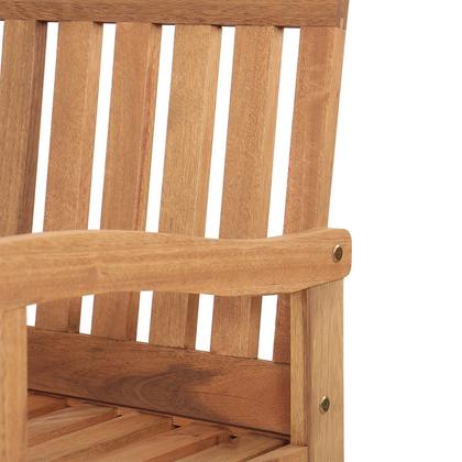 Imagem de Conjunto para Jardim de Madeira Eucalipto 4 Peças sem Almofada Nature Yescasa