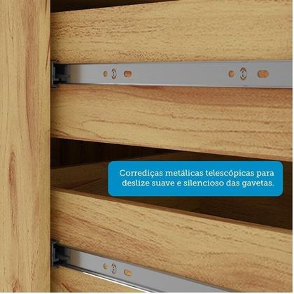 Imagem de Conjunto para Lavanderia com 2 Peças 100% Mdf Itália Espresso Móveis