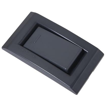 Imagem de Conjunto para Movel 1 Interruptor Simples 10 A Tramontina Liz Grafite