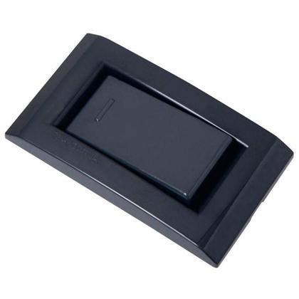 Imagem de Conjunto Para Móvel 1 Interruptor Simples 10 A Tramontina Liz Grafite