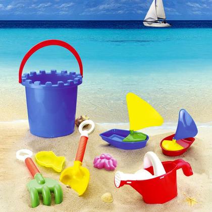 Imagem de Conjunto Para Praia Colorido Com Acessórios - Monte Líbano