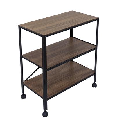 Imagem de Conjunto para Quarto 1 Beliche e 1 Estante com Rodízios 3 Prateleiras