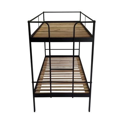 Imagem de Conjunto para Quarto 1 Beliche e 1 Estante com Rodízios 3 Prateleiras