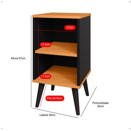 Imagem de Conjunto Para Quarto Cabeceira Dubai 1.40 Cama Casal com 2 Mesas de Cabeceira Charme