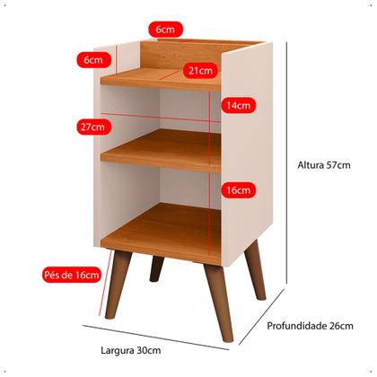 Imagem de Conjunto Para Quarto Cabeceira Julia 1.60 Cama Queen com 2 Mesas de Cabeceira Madero New