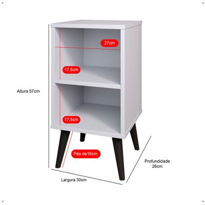 Imagem de Conjunto Para Quarto Cabeceira Rubi 1,40 Cama Casal com 2 Mesas de Cabeceira Charme