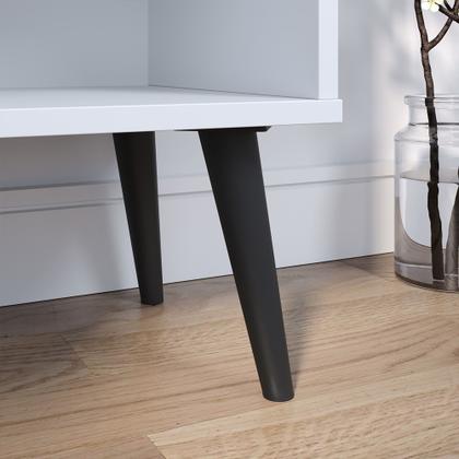 Imagem de Conjunto Para Quarto Cabeceira Rubi 1,40 Cama Casal com 2 Mesas de Cabeceira Charme