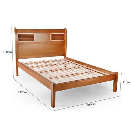 Imagem de Conjunto para Quarto Casal com Cama King e Guarda-roupa 3 Portas de Correr Veneziana