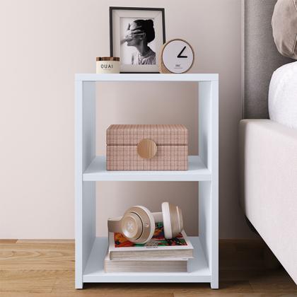 Imagem de Conjunto para Quarto Modular 7 placas Casal e 2 Mesas de Cabeceira Bella quarto com elegância