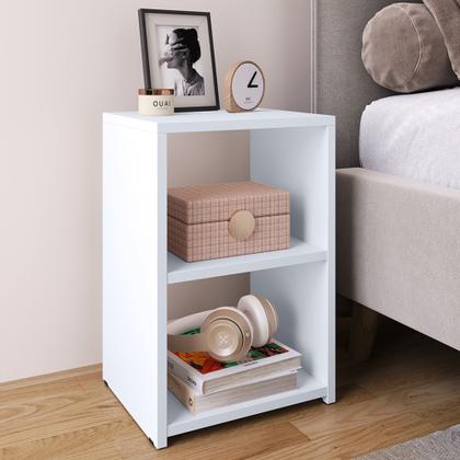 Imagem de Conjunto para Quarto Modular 7 placas Casal e 2 Mesas de Cabeceira Bella quarto com elegância