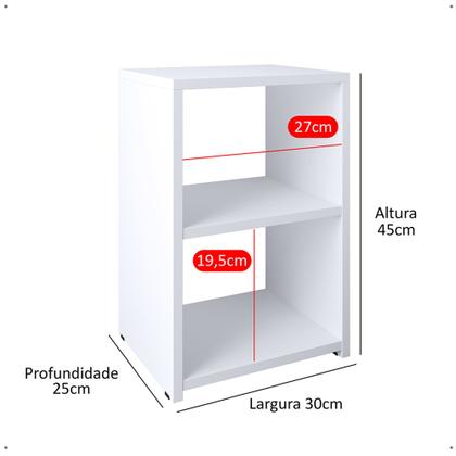 Imagem de Conjunto para Quarto Modular 7 placas Casal e 2 Mesas de Cabeceira Bella quarto com elegância