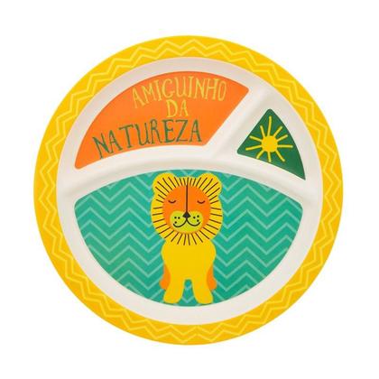 Imagem de Conjunto para Refeição Infantil Oxford 5 Peças Leãozinho Jh6138-m