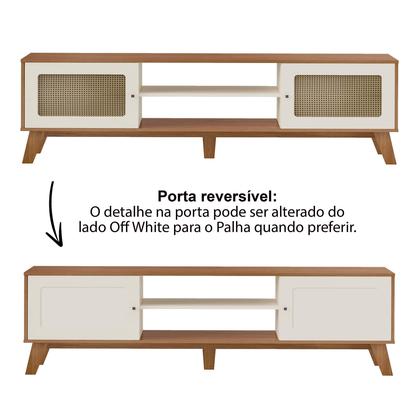 Imagem de Conjunto Para Sala Com Rack E Buffet Charlotte Artely