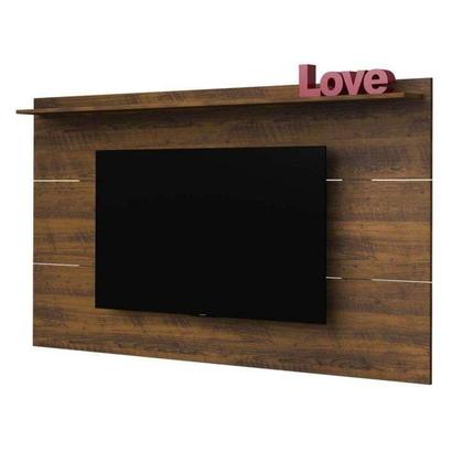 Imagem de Conjunto para Sala de Estar Lumina com Rack, Painel para TV até 42 Polegadas e Aparador Pinho e Off White