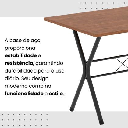 Imagem de Conjunto para Sala de Jantar com 4 Cadeiras Dany