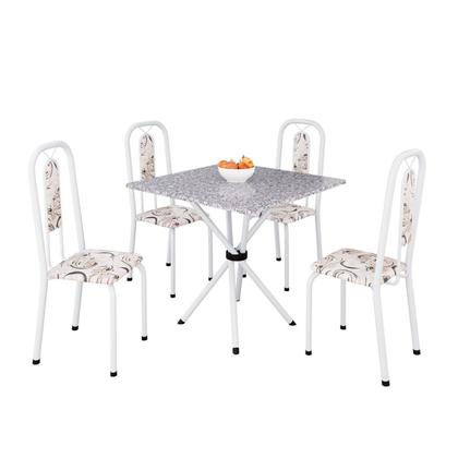 Imagem de Conjunto para Sala de Jantar com 4 Cadeiras Lívia