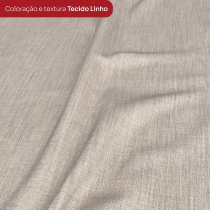 Imagem de Conjunto para Sala de Jantar com 4 Cadeiras Orus Nature/Off White