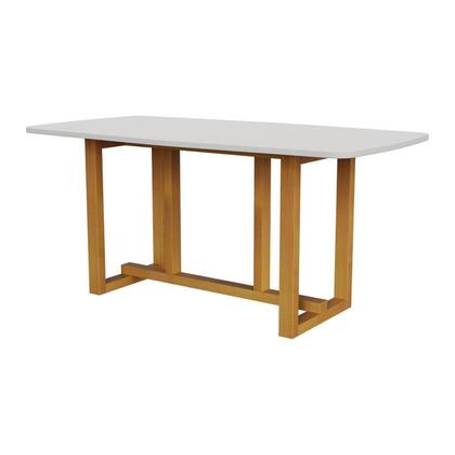 Imagem de Conjunto para Sala de Jantar Filadélfia Tampo Oval 170cm com 6 Cadeiras Madeira Maciça Miami