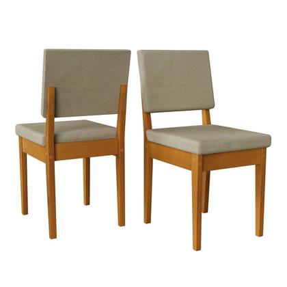 Imagem de Conjunto para Sala de Jantar Filadélfia Tampo Oval 170cm com 6 Cadeiras Madeira Maciça Miami