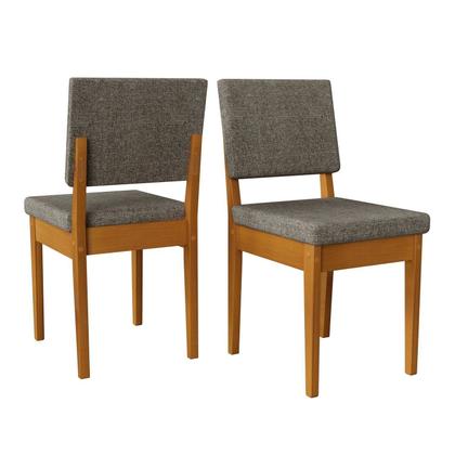 Imagem de Conjunto para Sala de Jantar Filadélfia Tampo Oval 170cm com 6 Cadeiras Madeira Maciça Miami