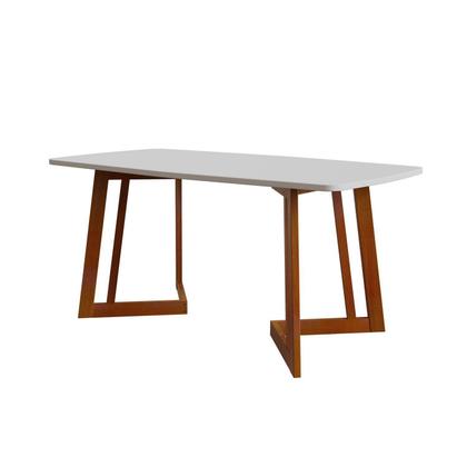 Imagem de Conjunto para Sala de Jantar Tampo Oval 170cm com 6 Cadeiras Madeira Maciça Miami