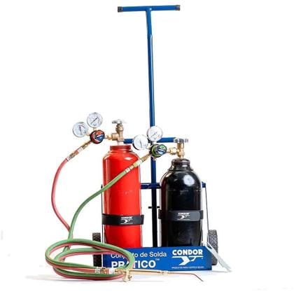 Imagem de Conjunto para Solda Oxigênio/Acetileno PPU sem Carga 410151 ESAB CONDOR