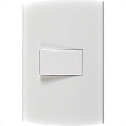 Imagem de Conjunto Peesa Alfa 1502B 1 Interruptor Paralelo Branco