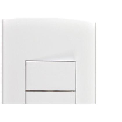 Imagem de Conjunto Peesa Alfa 1505B 2 interruptores Paralelo Branco