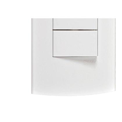 Imagem de Conjunto Peesa Alfa 1505B 2 interruptores Paralelo Branco
